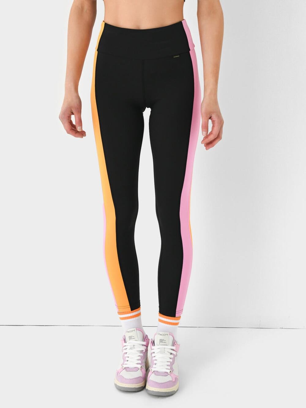 GOLDBERGH $199 Women’s MOVE Tight HiWaist Sports Legging NEW Ski Size L #154